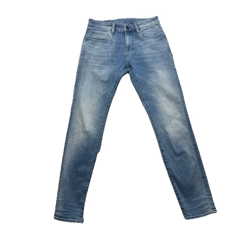 G-Star RAW Revend Skinny Jeans Unisex 31x32 Stretch Denim Mid Rise